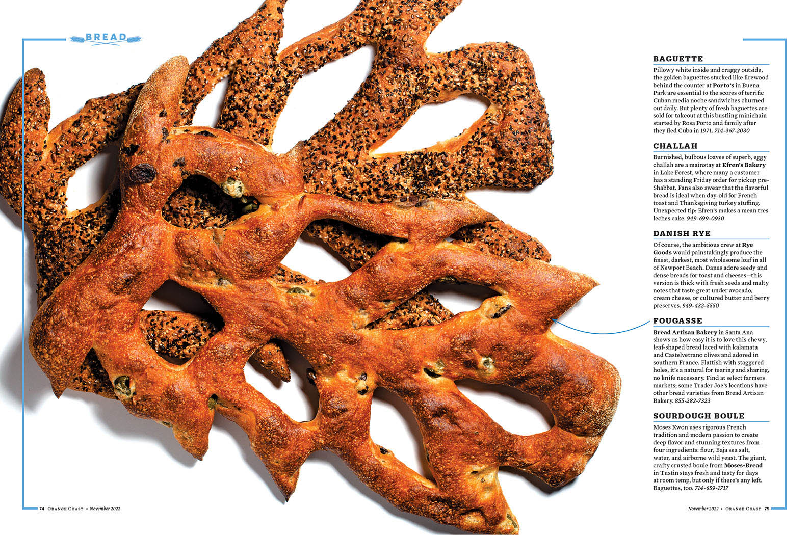 orange coast magazine bread
